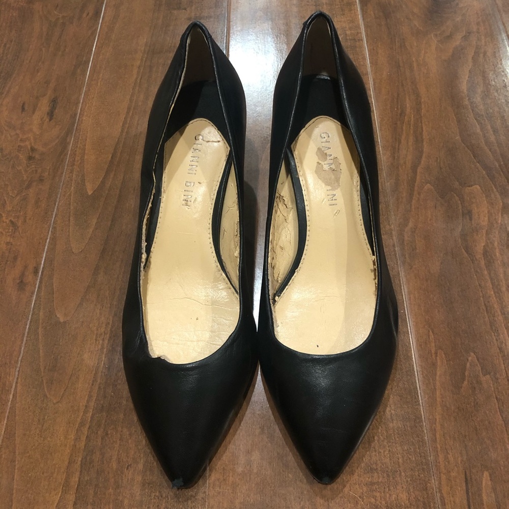 Black heels